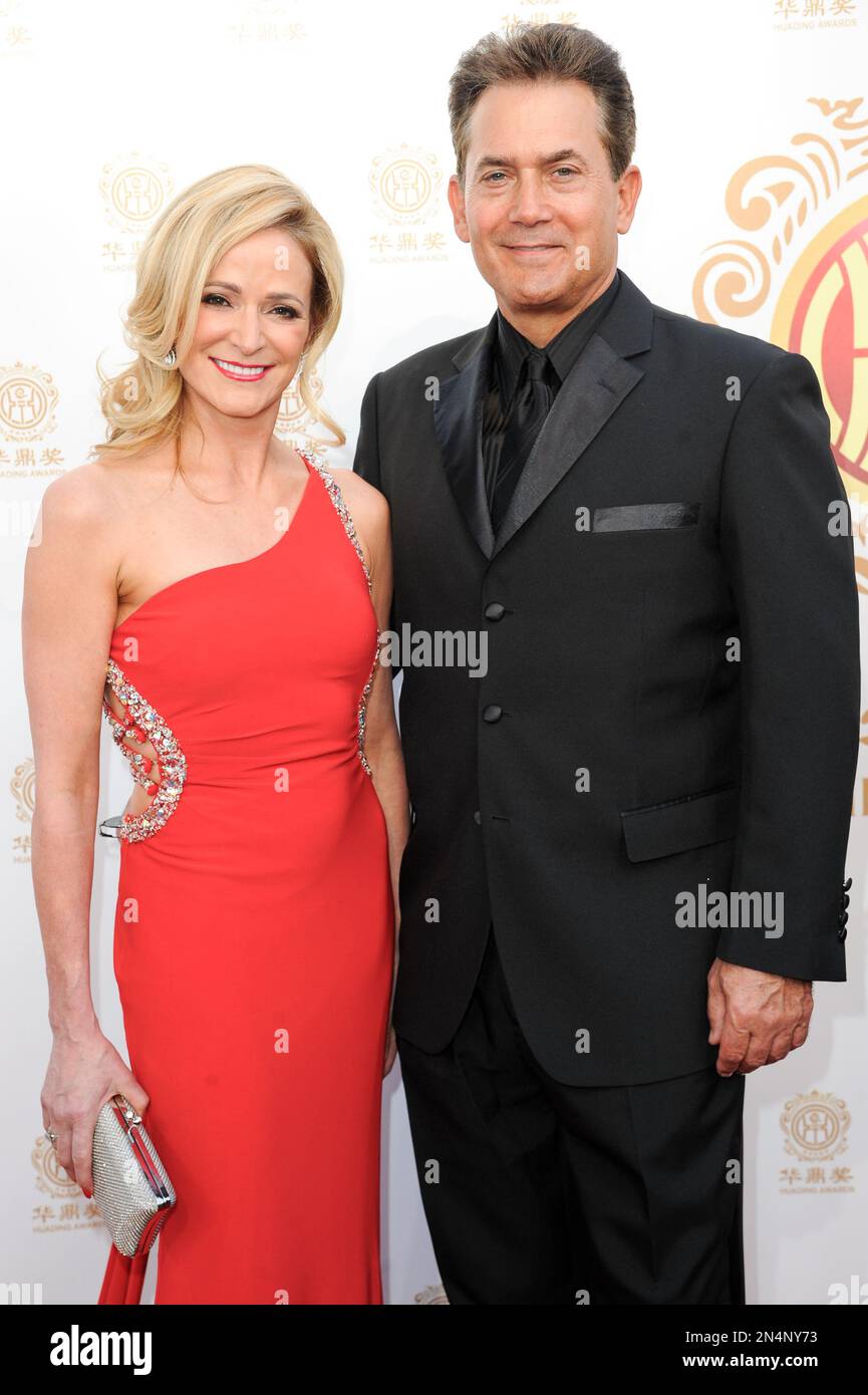 Sharon Savoy arrives at the Huading Film Awards held at the Ricardo Montalban Theater on Sunday