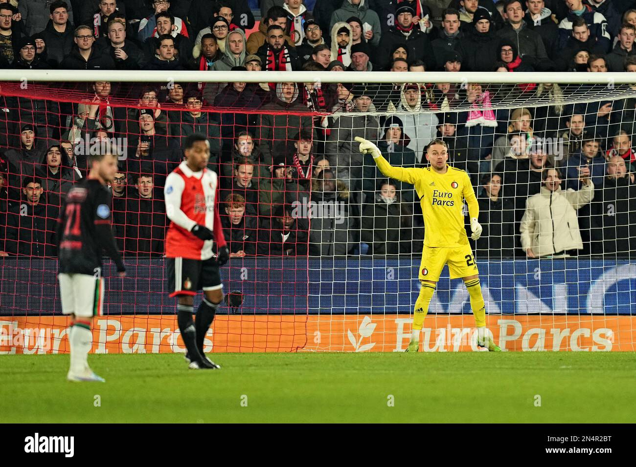 Rotterdam Feyenoord keeper Timon Wellenreuther during the match between Feyenoord v NEC