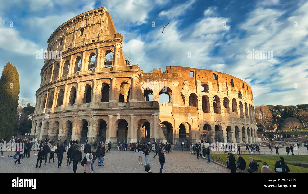 The Flavian Amphitheatre (The Colosseum), Rome Stock Photo - Alamy