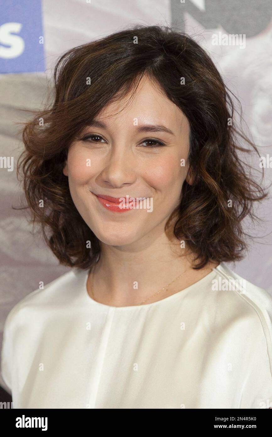 German actress Sibel Kekilli of TV series Game of Thrones poses to photographers during a
