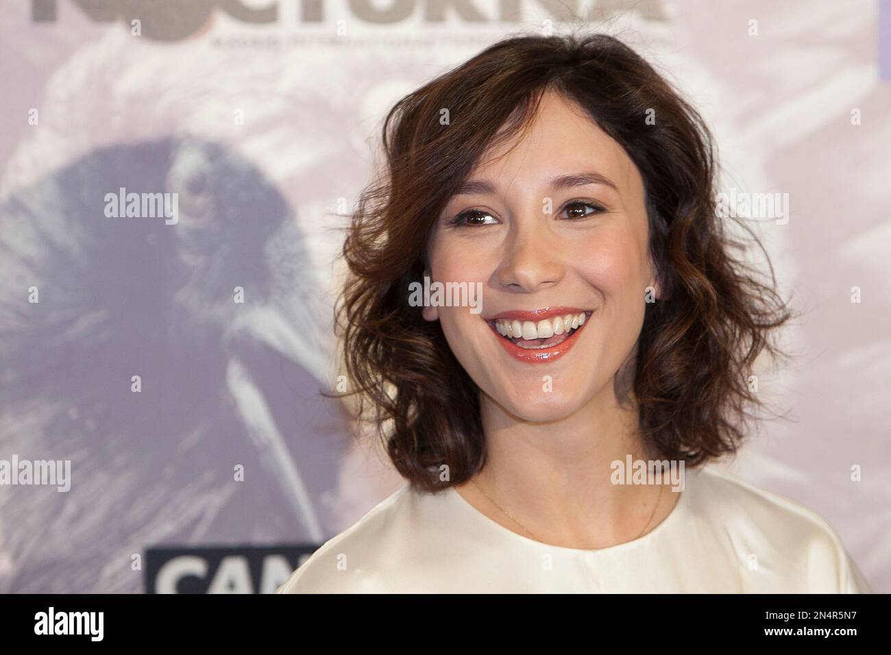 German actress Sibel Kekilli of TV series Game of Thrones poses to photographers during a