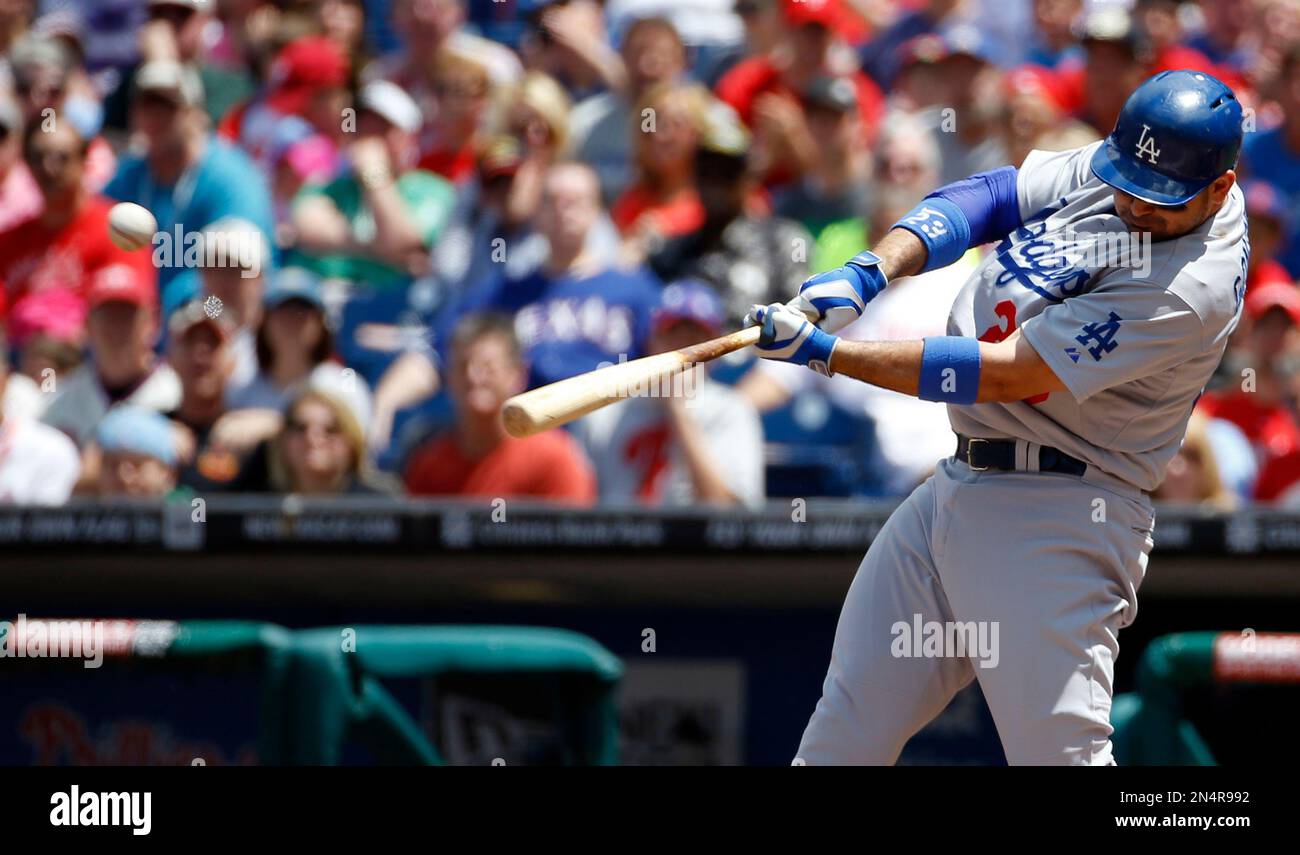 Adrian Gonzalez homers in 1st at-bat with Dodgers - The San Diego