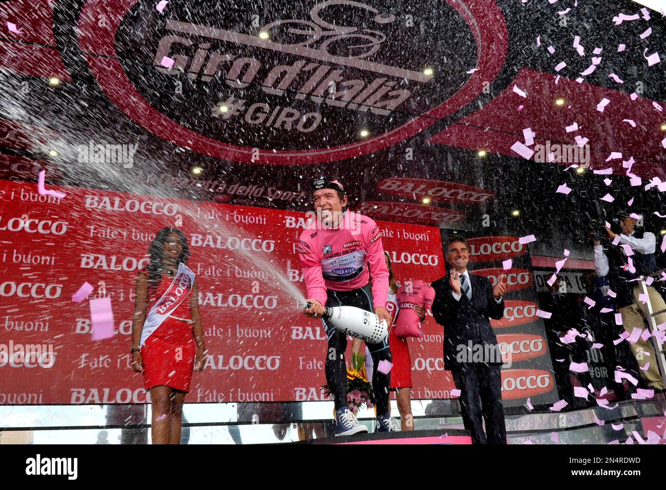 Overall leader Colombia