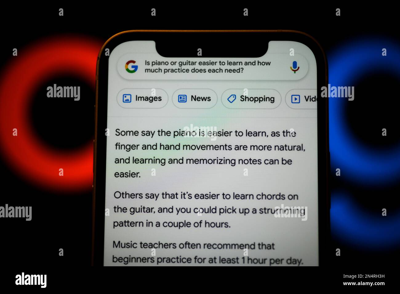 The Google Bard AI is seen on a mobile device in this illustration photo in  Warsaw, Poland on 09 February, 2023. Google on Monday announced the  development of its own OpenAI ChatGPT