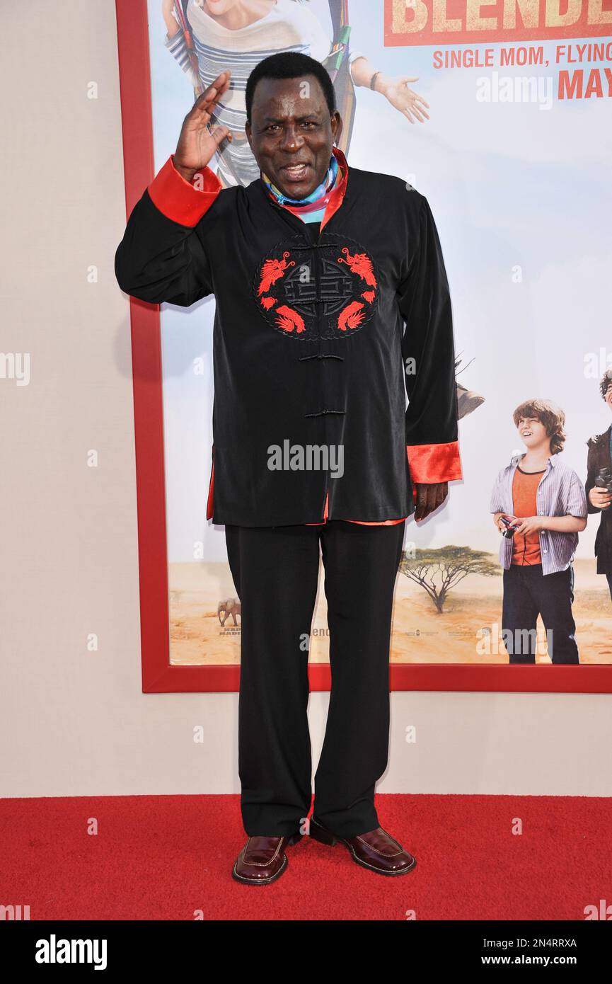 Abdoulaye NGom arrives at the LA Premiere of “Blended” held at the TCL