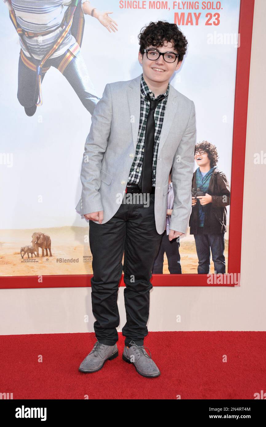 Braxton Beckham arrives at the LA Premiere of “Blended” held at the TCL