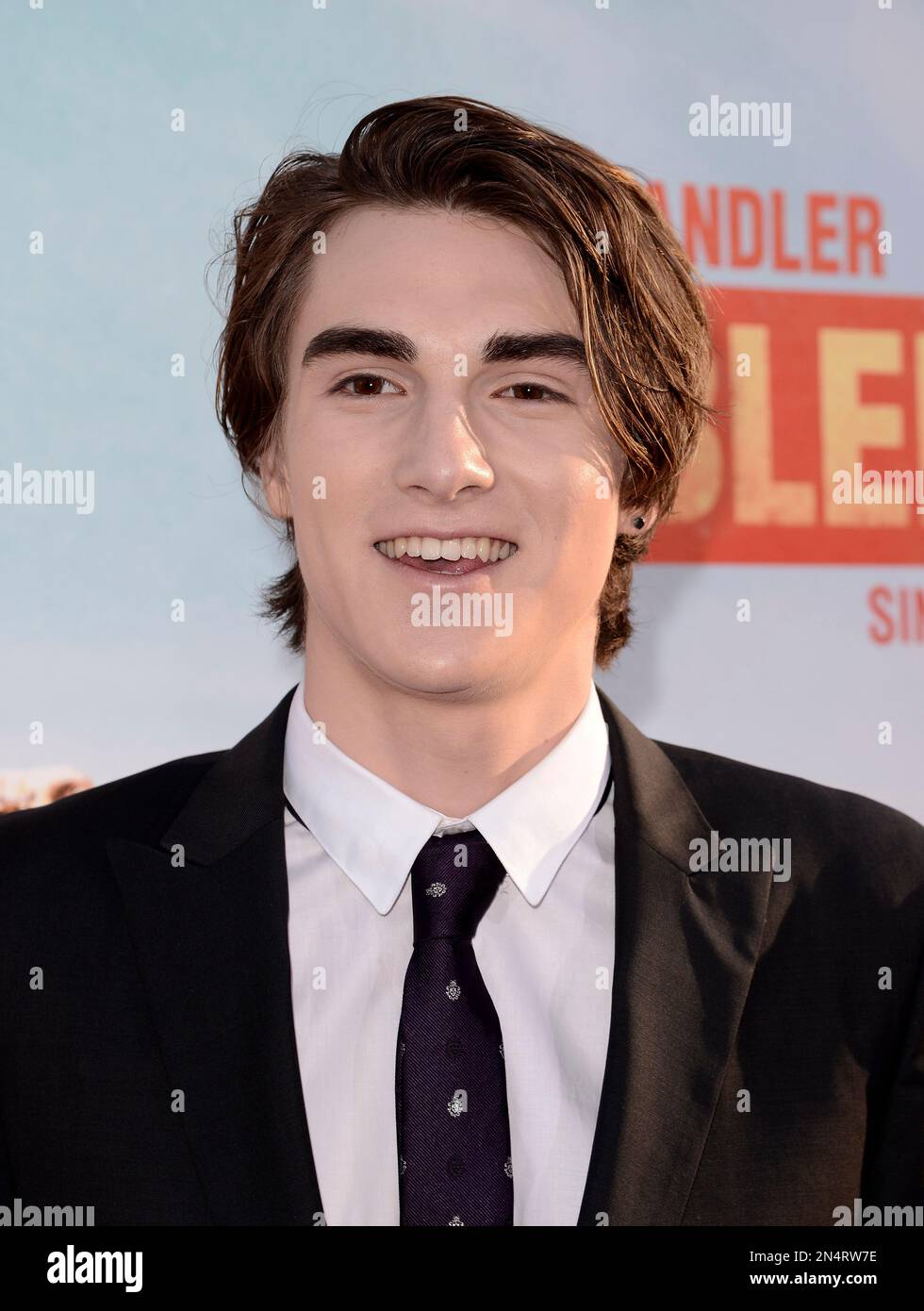 Zak Henri arrives at the LA Premiere of "Blended" at the TCL Chinese