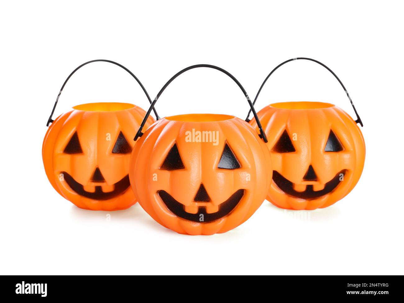 Pumpkin buckets Cut Out Stock Images & Pictures - Alamy