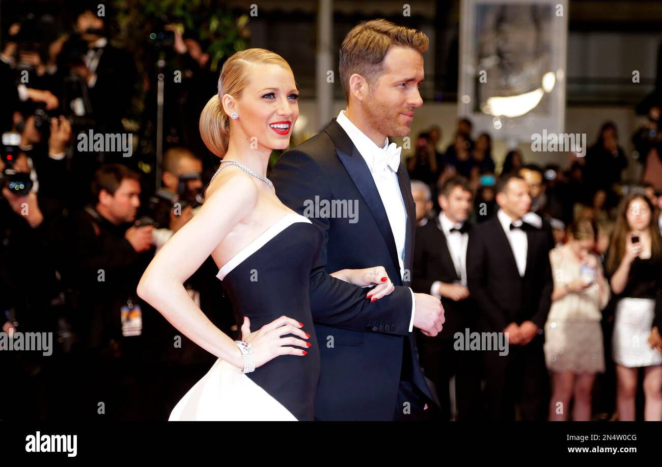 Blake Lively & Ryan Reynolds Dress Up for 'Captives' Cannes Premiere: Photo  676625, 2014 Cannes Film Festival, Blake Lively, Ryan Reynolds Pictures