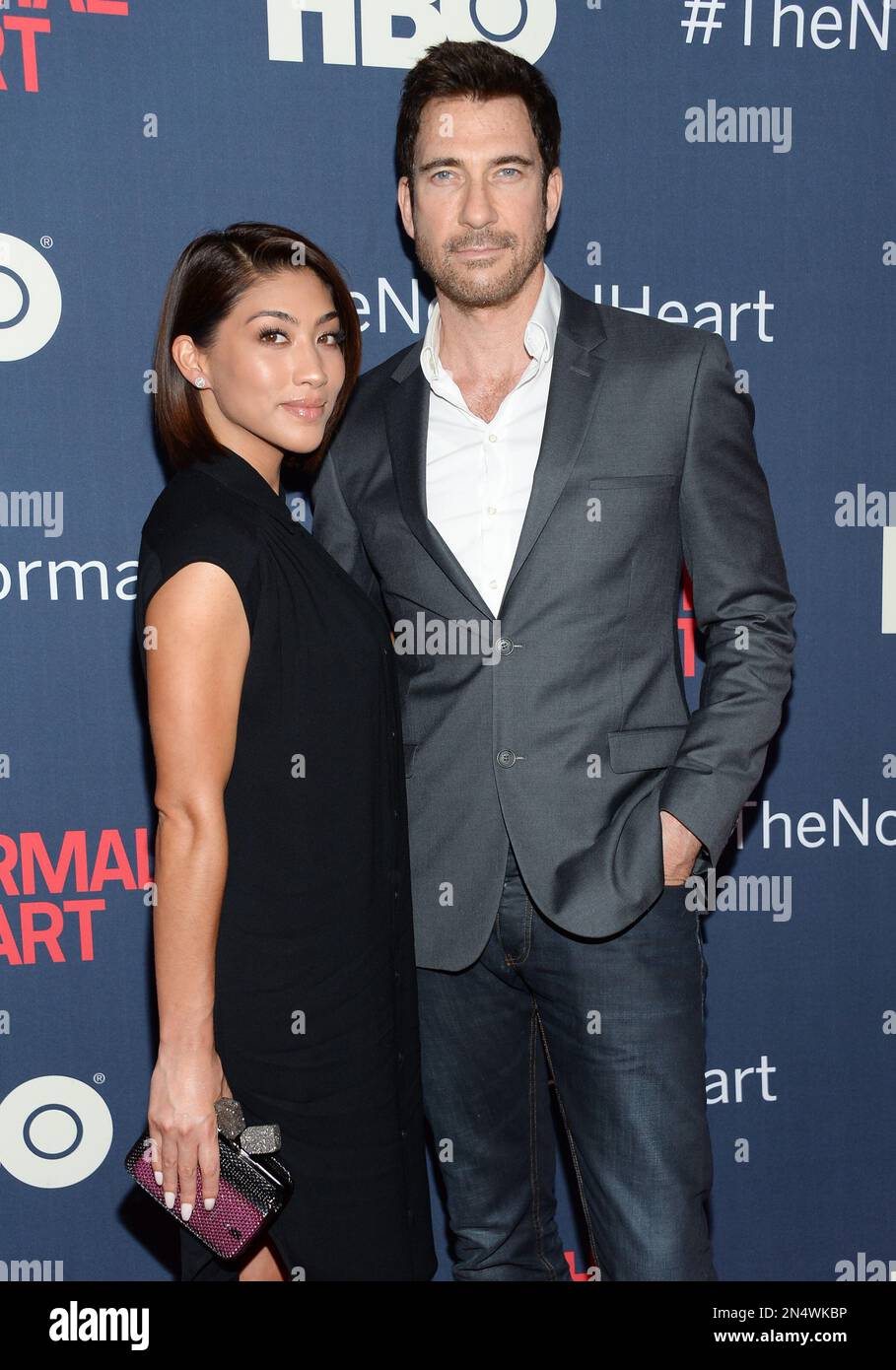 Normal Hbo Dylan McDermott and girlfriend Shasi Wells attend the premiere of HBO ...