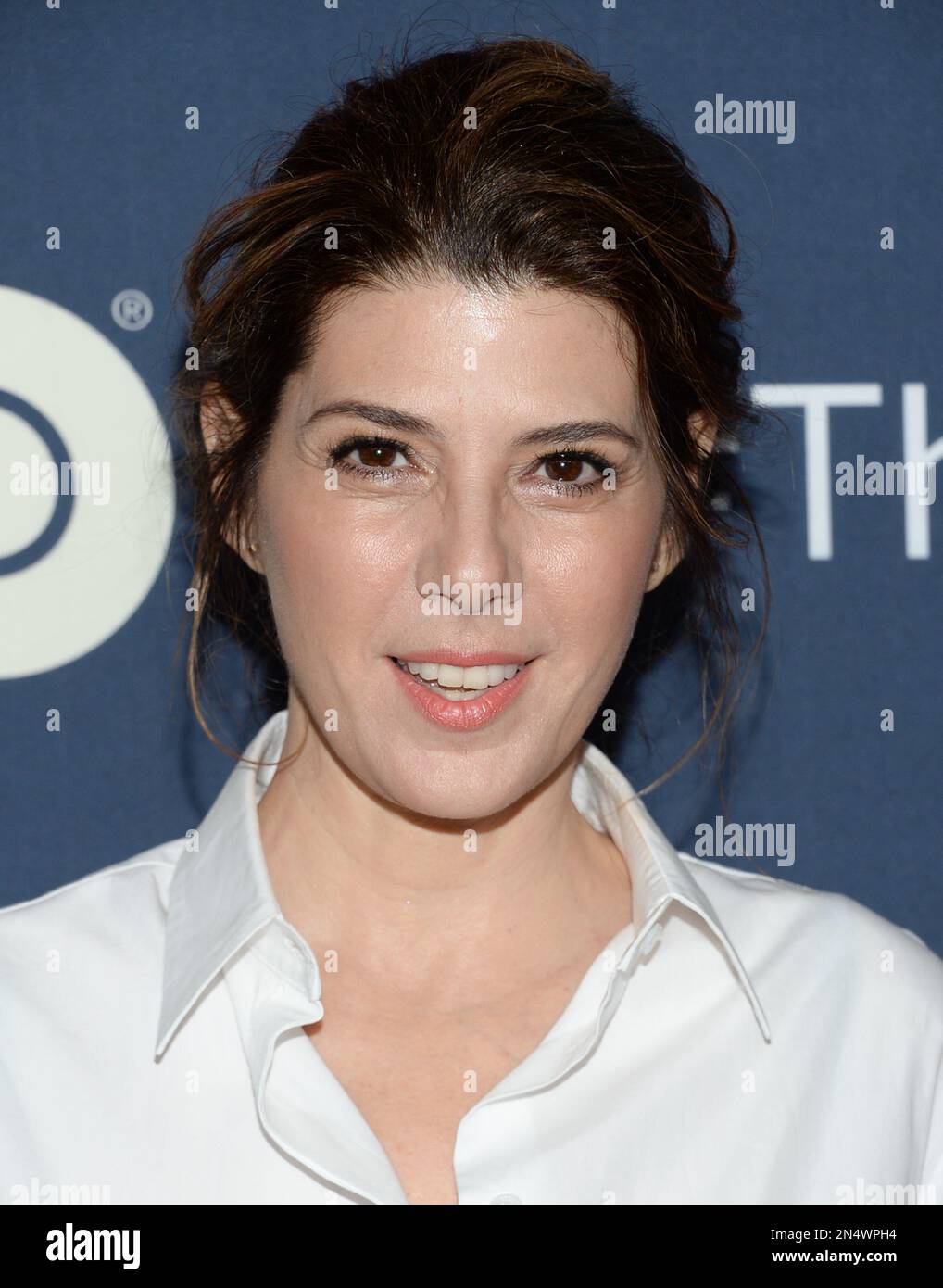 Marisa Tomei attends the premiere of HBO Films' "The Normal Heart" at