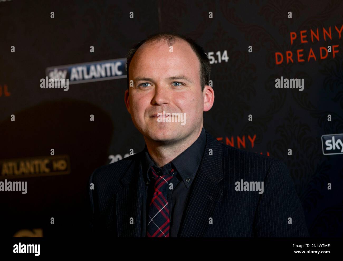 British actor Rory Kinnear poses for photographers during a photocall for Penny Dreadful at a