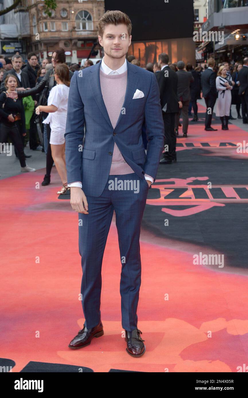 Jim Chapman poses for photographers on the red carpet for the UK