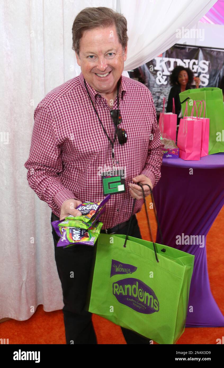 Sam Rubin stops by the Wango Tango gifting suite to taste the new