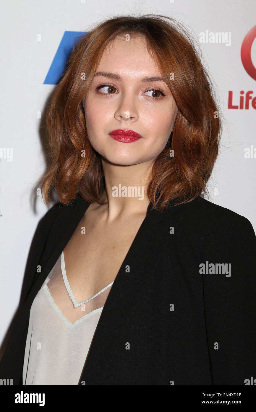 Olivia Cooke attends the A+E Networks 2014 Upfront on Thursday, May 8