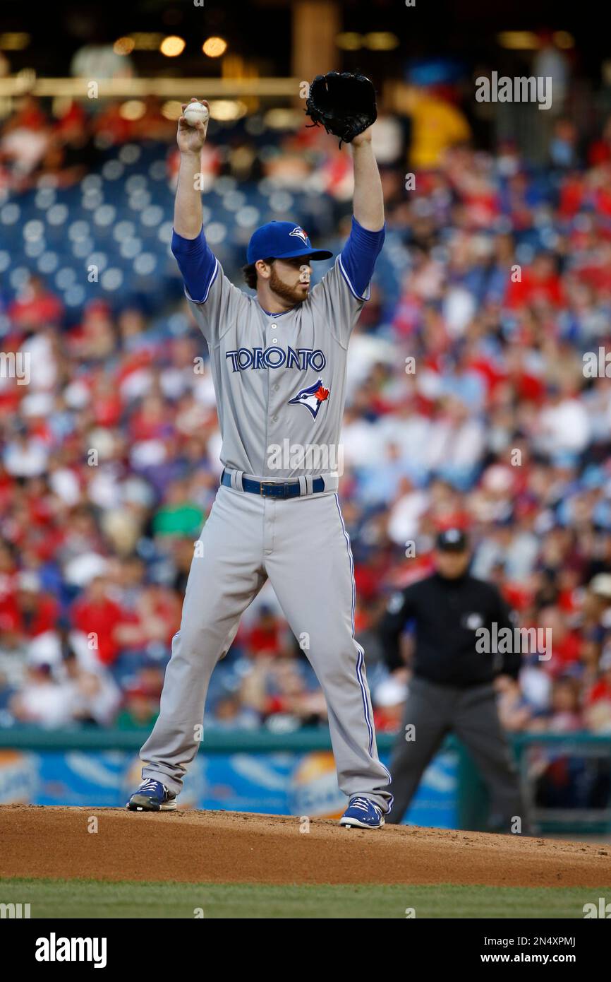 Toronto Blue Jays' Drew Hutchison In Action During An Interleague ...