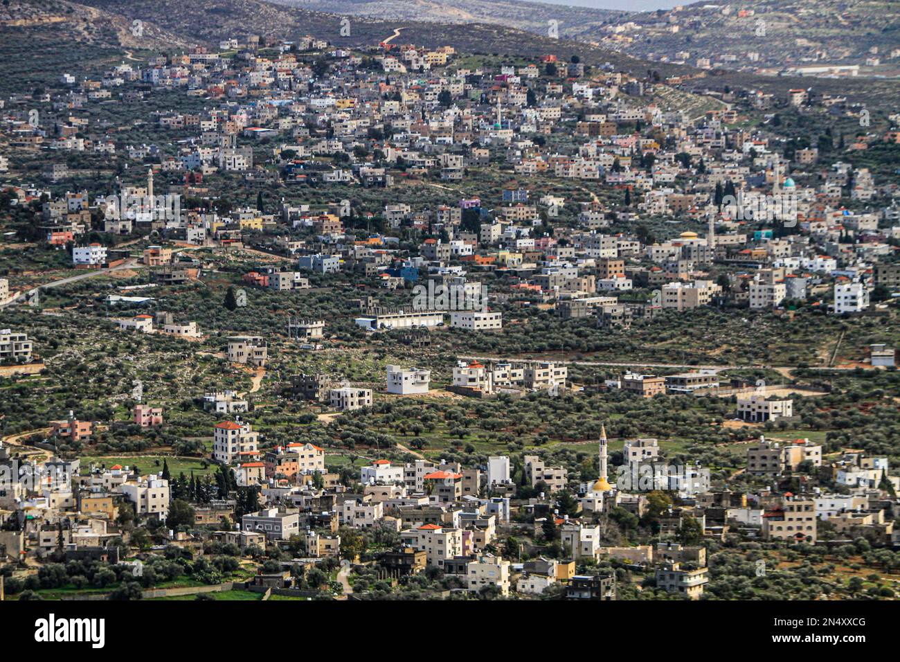 Buildings in nablus city hi-res stock photography and images - Alamy