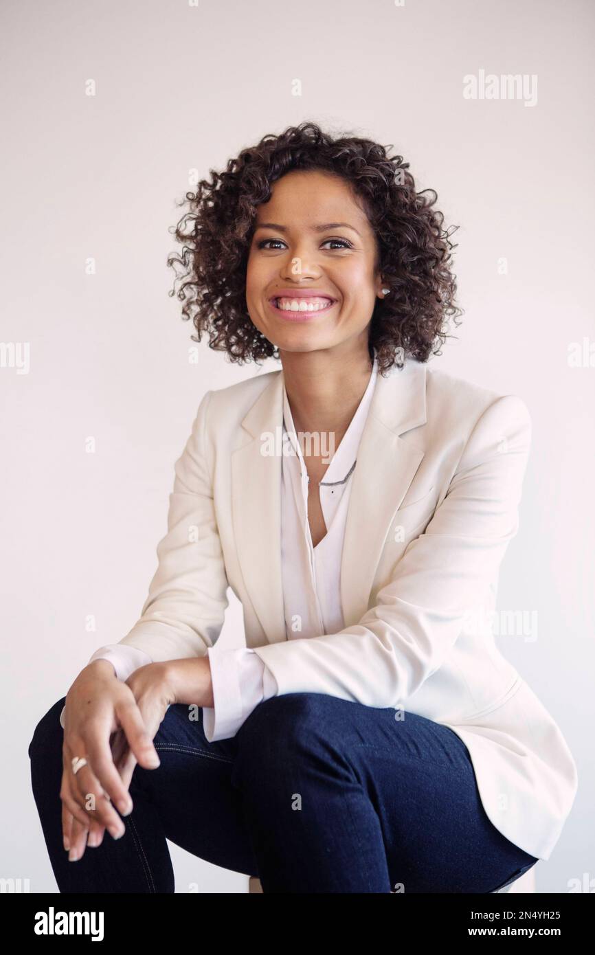 British actress Gugu Mbatha-Raw poses for a portrait in promotion of