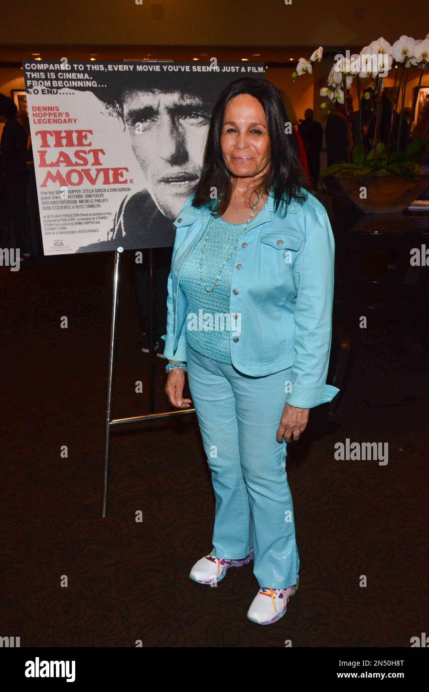 Stella Garcia Como seen at The Last Movie at Paris