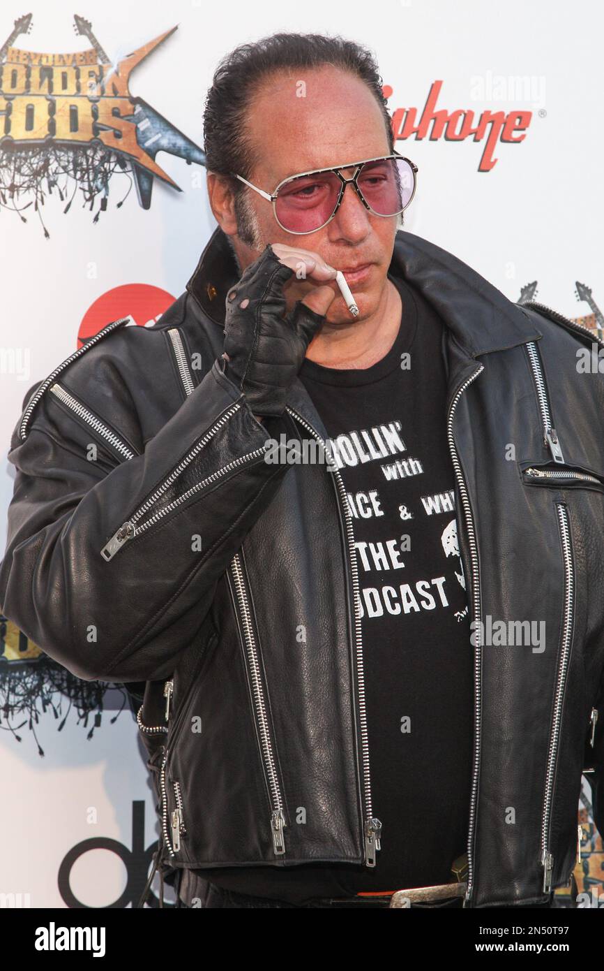 Comedian Andrew Dice Clay attends the 6th Annual Revolver Golden Gods