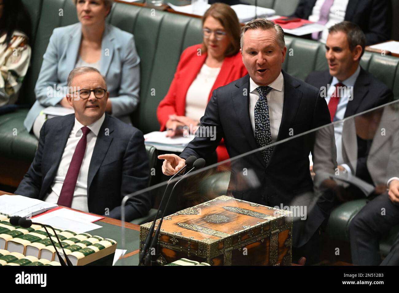 Minister for Climate Change Chris Bowen during Question Time in the ...