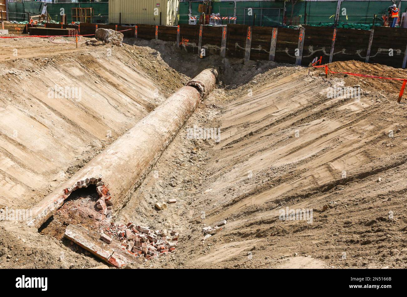 A stretch of the Los Angeles' centuries-old original water system is ...