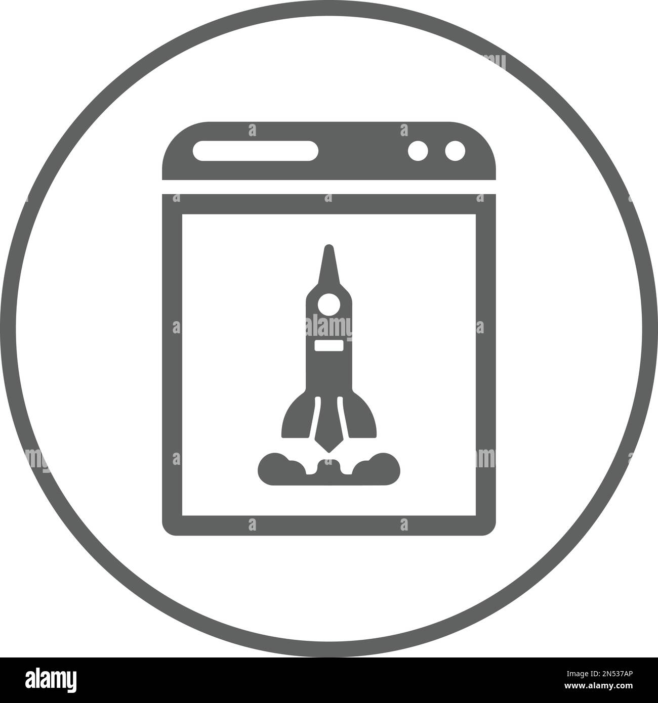 Browser, launch, business icon Perfect use for designing and