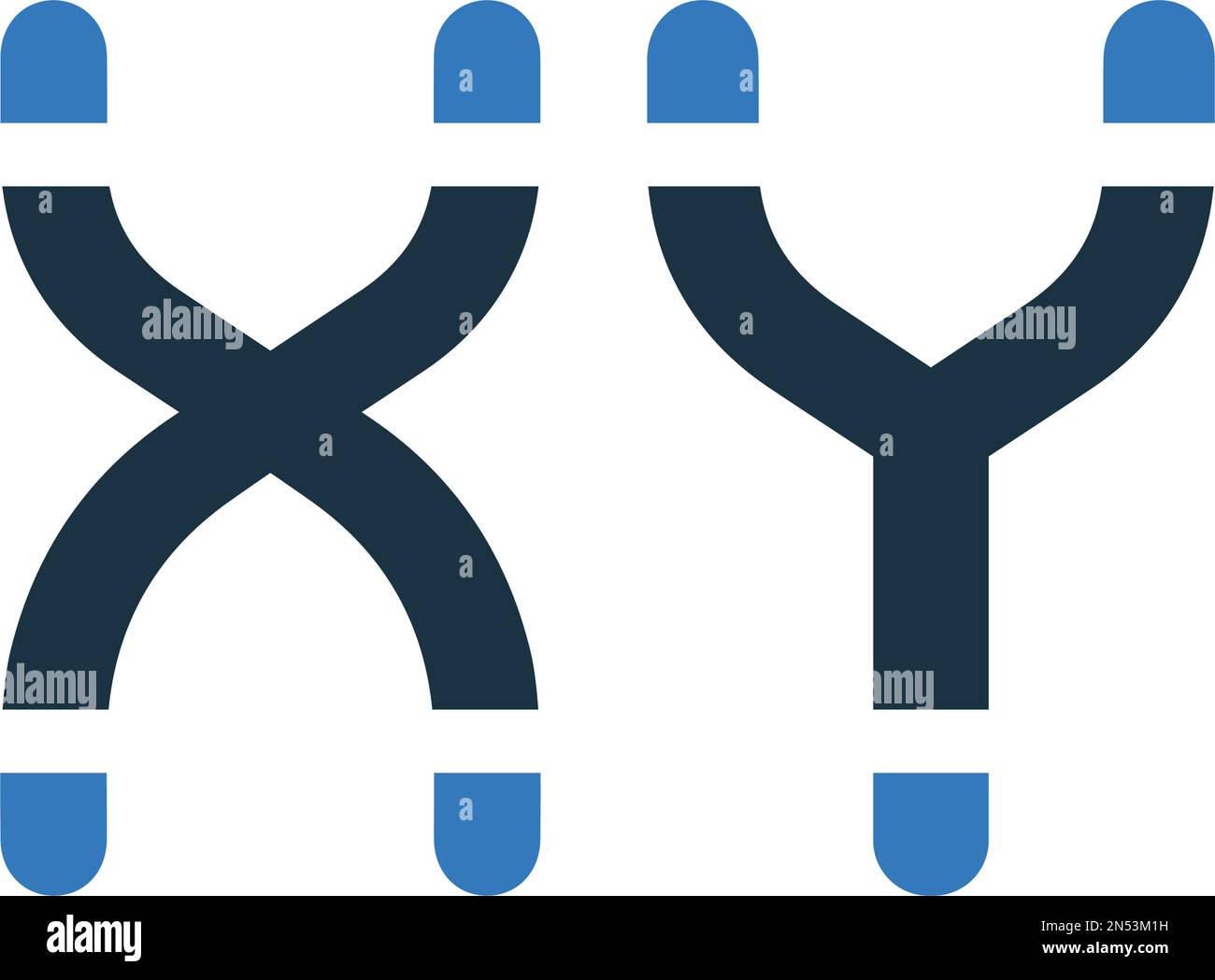 Chromosome vector vectors hi-res stock photography and images - Alamy