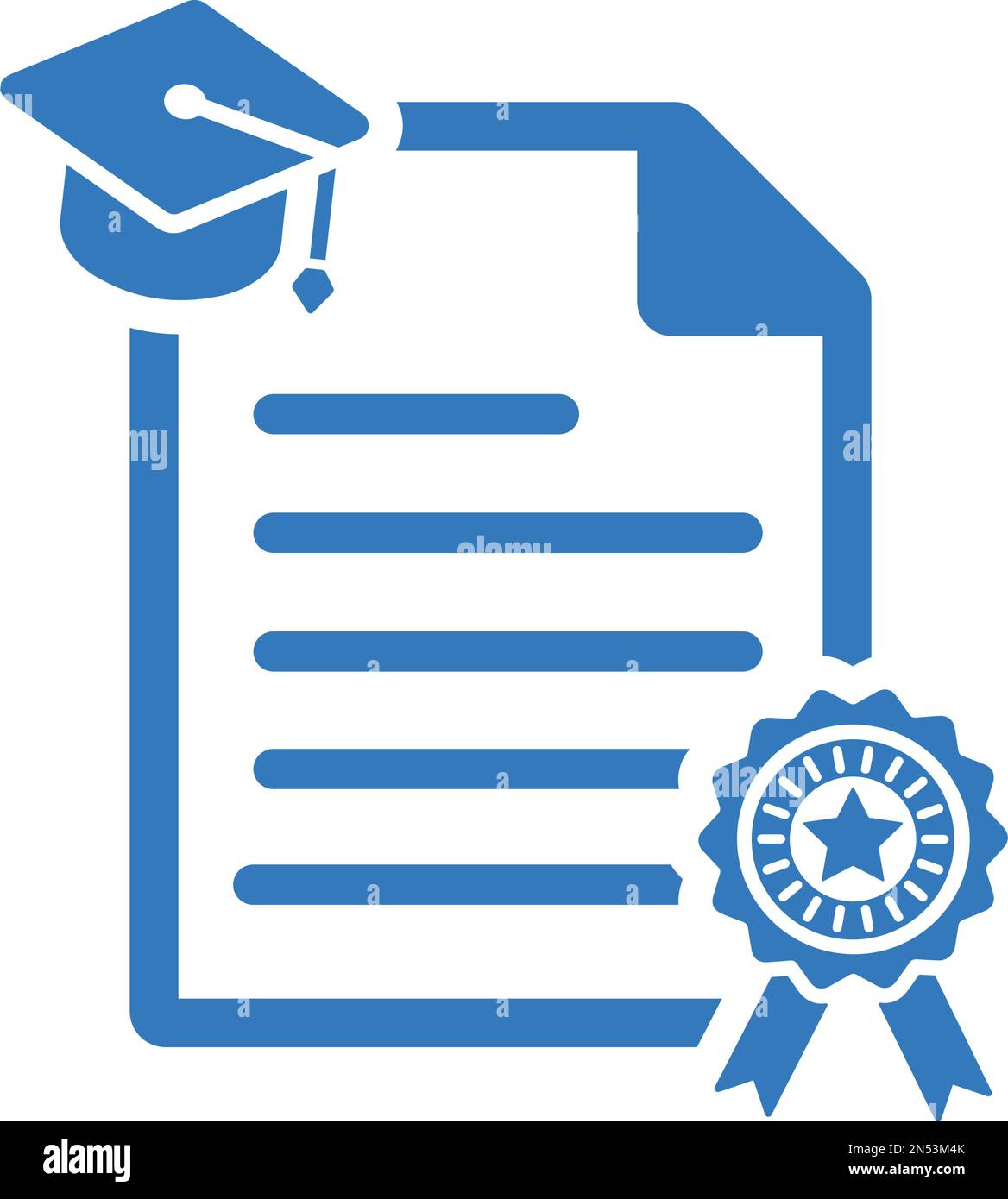 Certificate, degree icon - Use for commercial purposes, print media ...