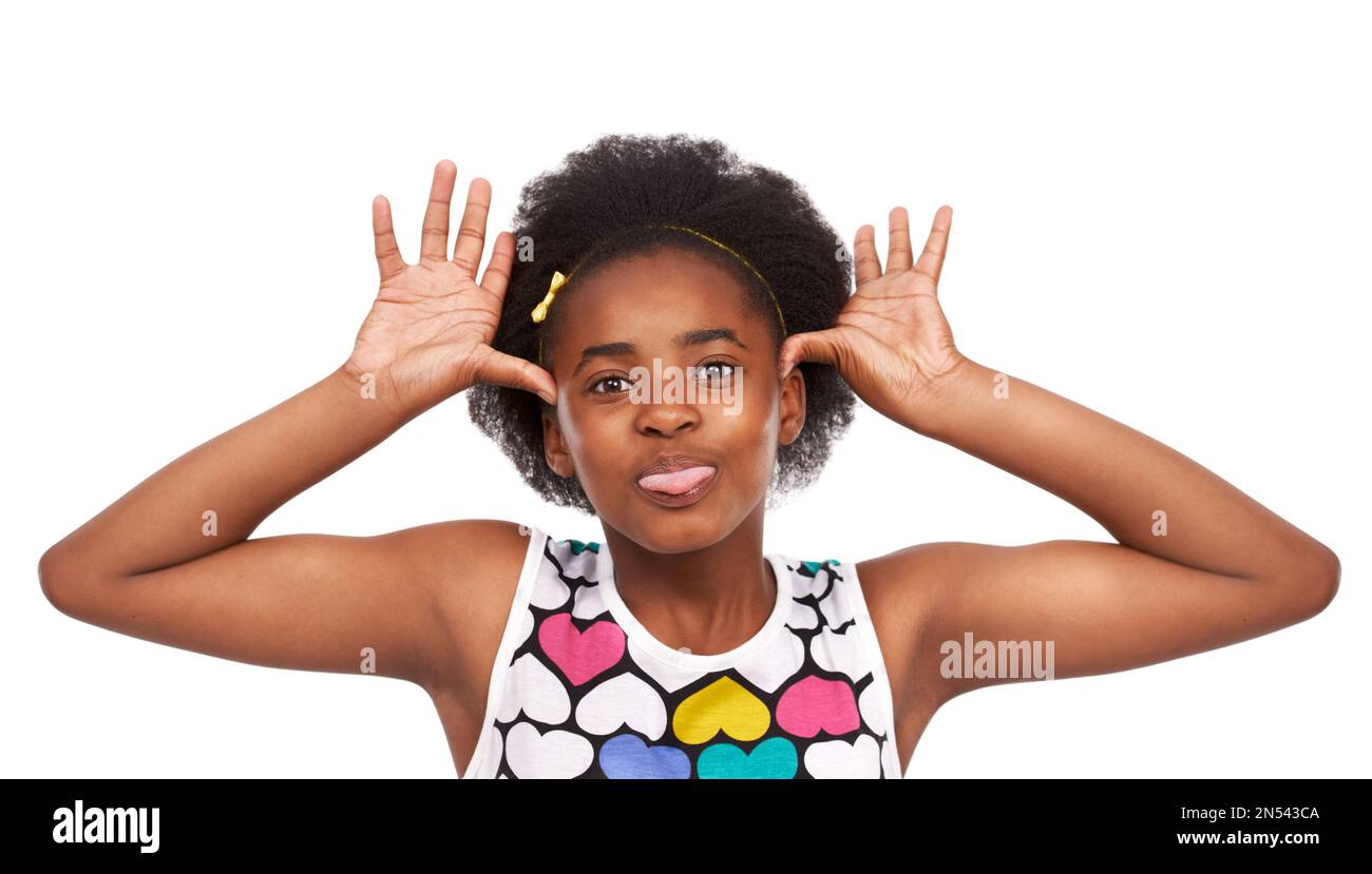 Im rubber and youre glue. Studio portrait of a young african american