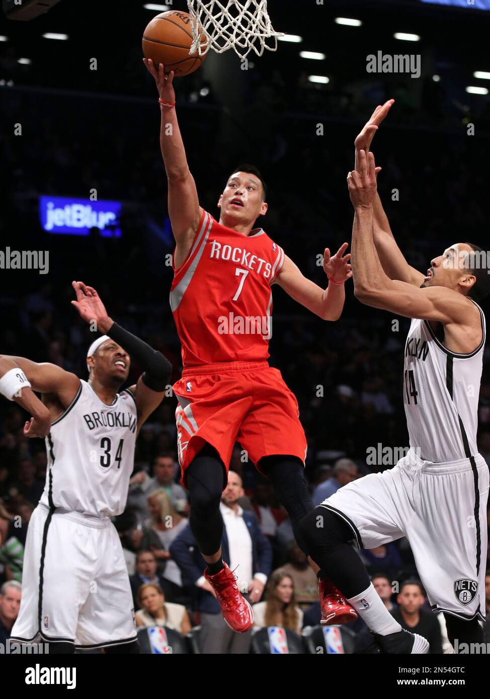 Jeremy Lin Rockets Dunk