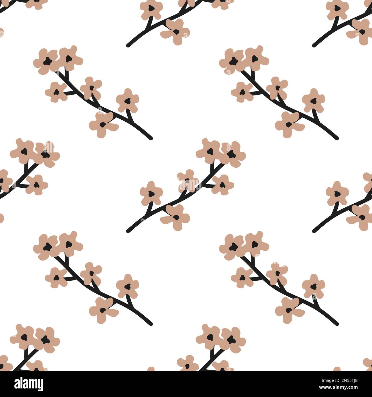 Decorative spring Stock Vector Images - Alamy