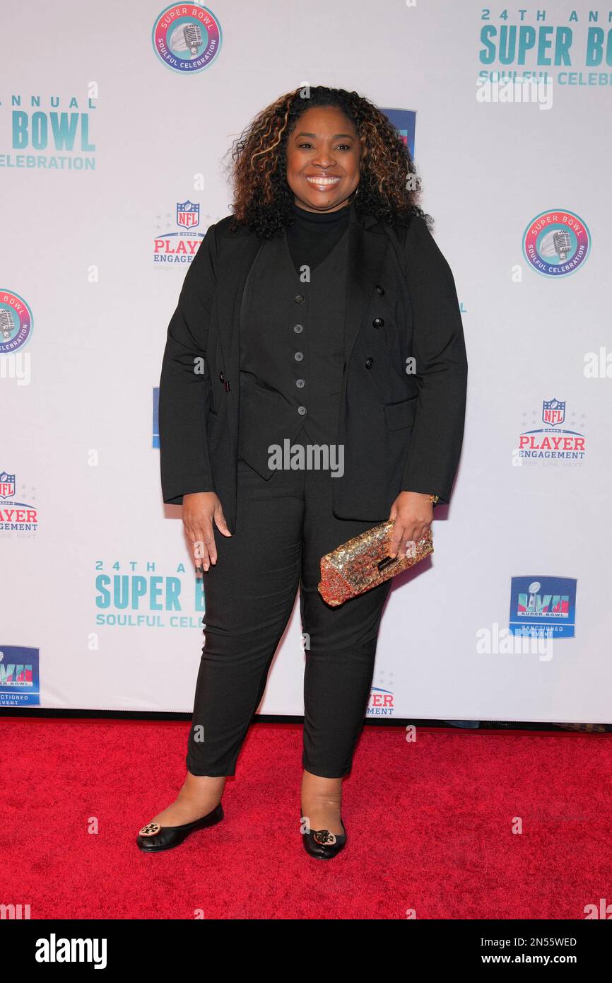 Sports Power Brunch La Tonya Story attends the 24th annual Super Bowl