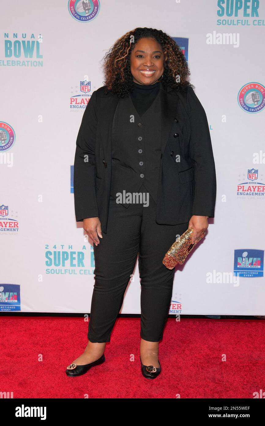 Sports Power Brunch La Tonya Story attends the 24th annual Super Bowl