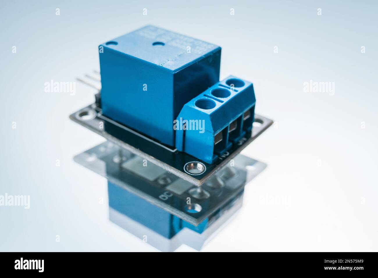 electronic relay device electrical circuit Stock Photo Alamy