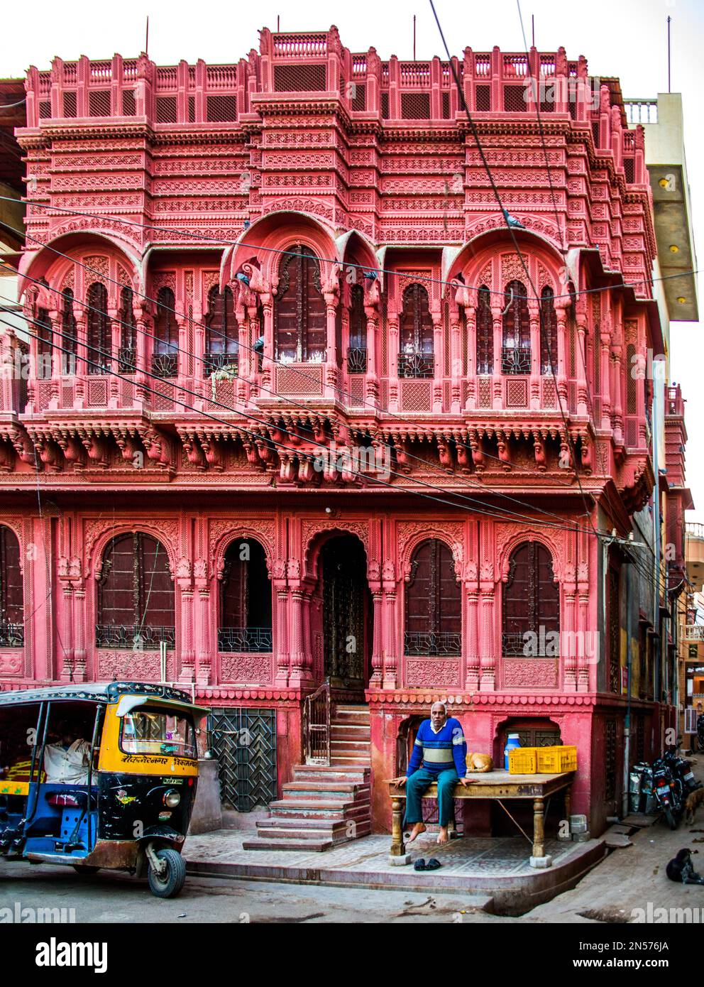 Havelis, magnificent merchants' houses on the Silk Road, Bikaner
