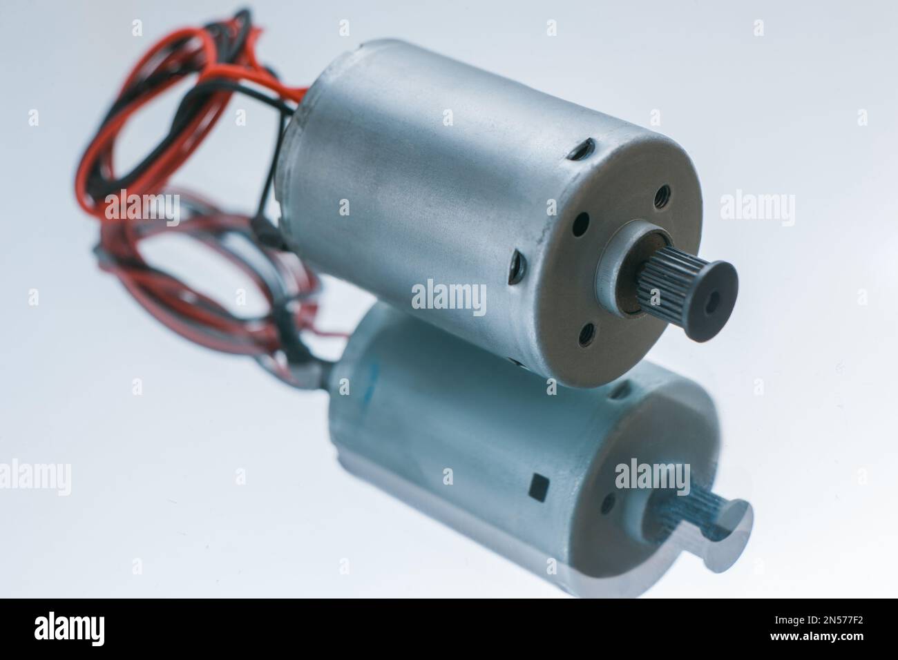 cylindrical electrical motor energy converter Stock Photo Alamy