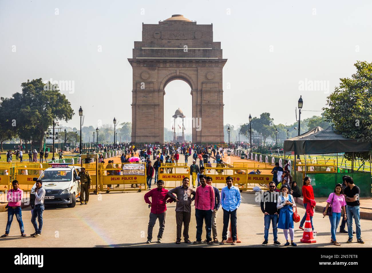 Gate of India, New-Delhi, Delhi, India Stock Photo