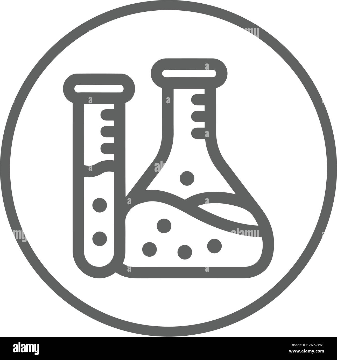 Science, laboratory, chemical icon Simple editable vector EPS file