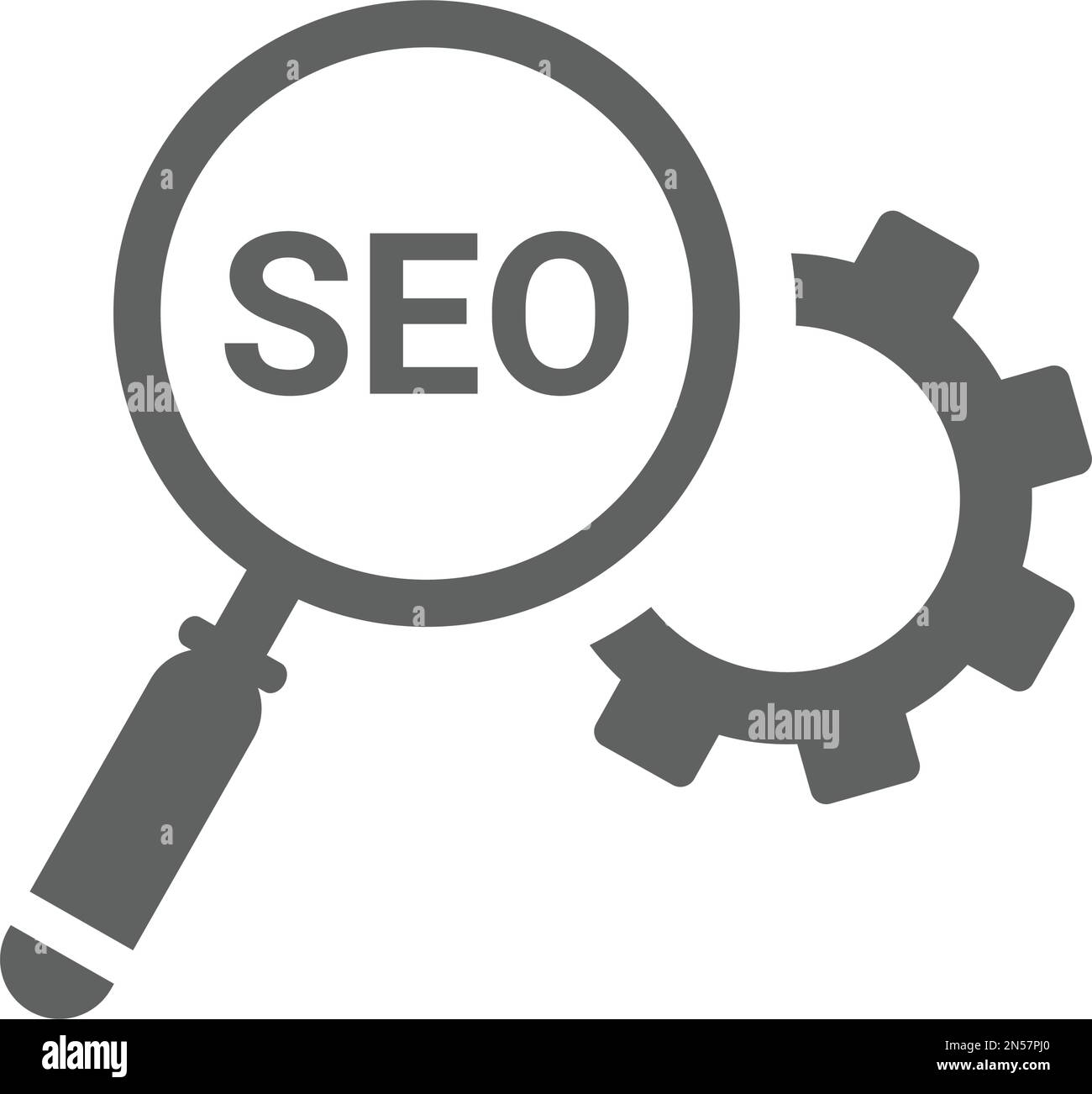 Seo 3d icon search Black and White Stock Photos & Images - Alamy