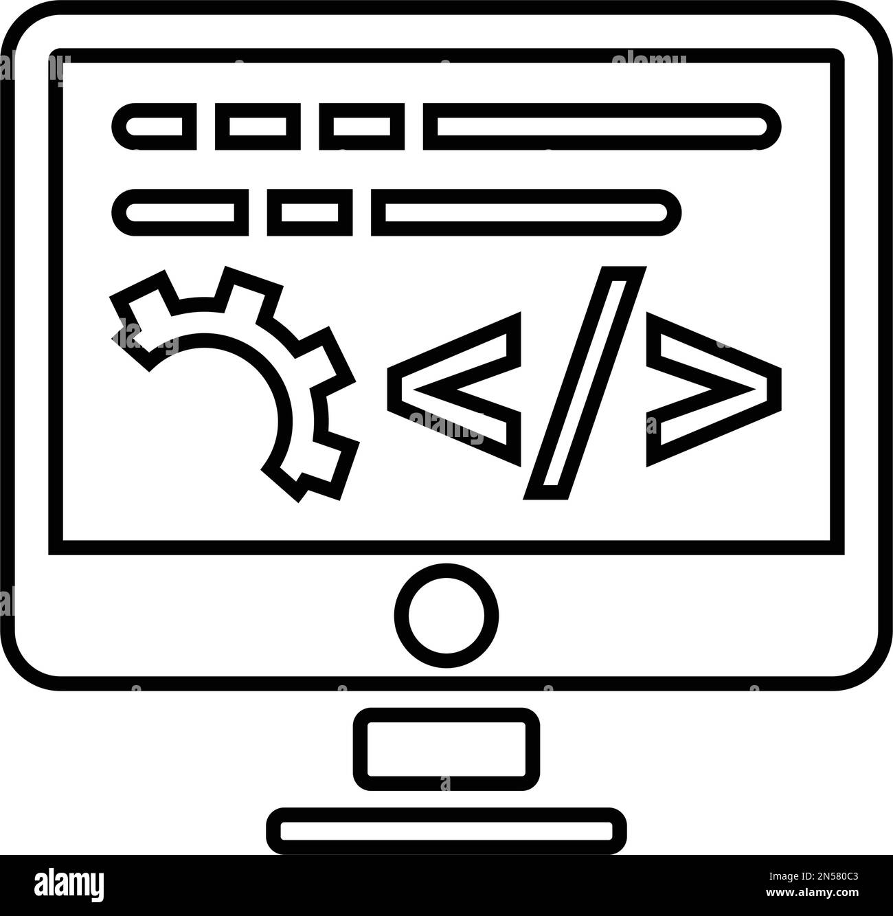 Software engineering Black and White Stock Photos & Images - Alamy
