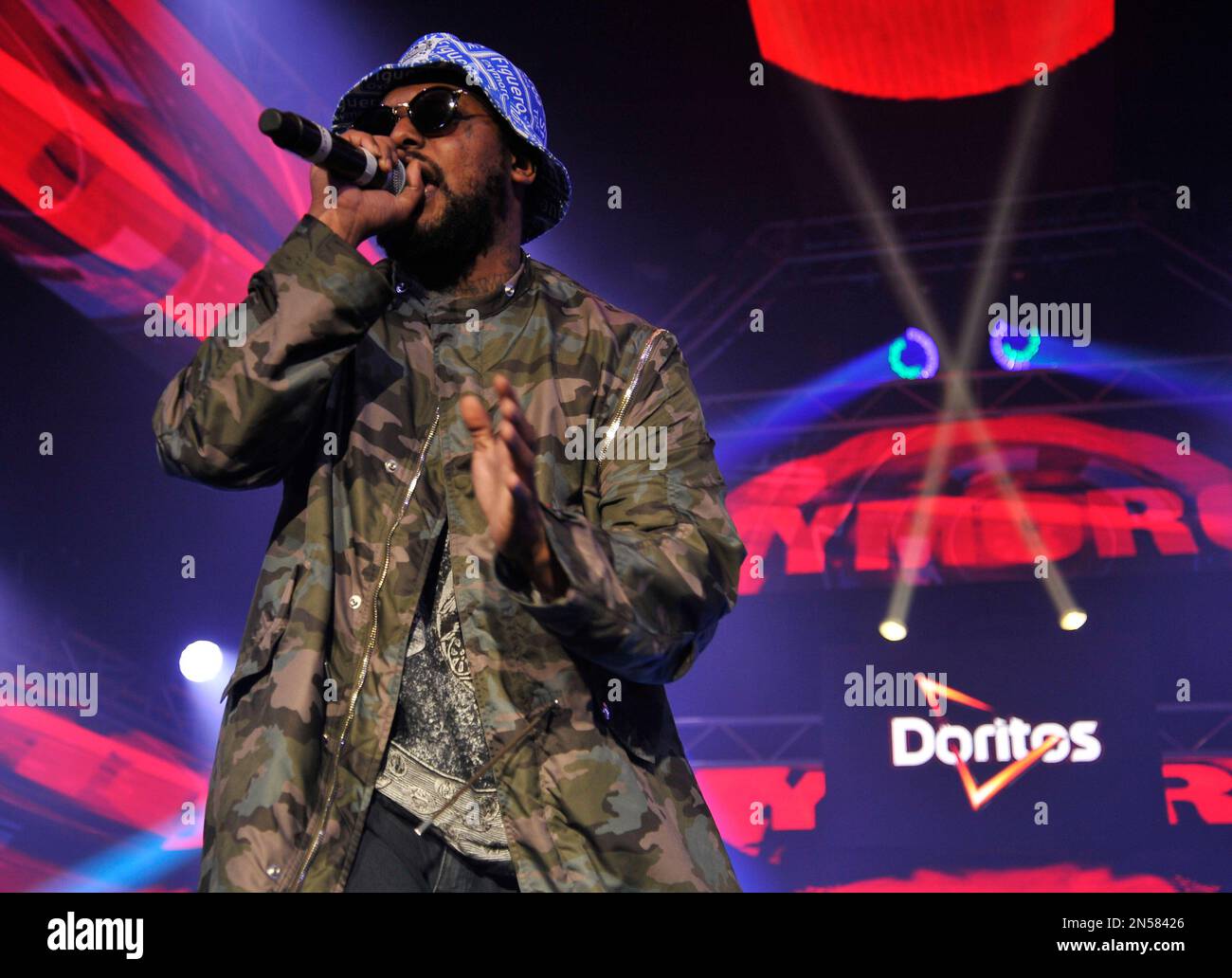Los Angeles rapper Schoolboy Q performs on the Doritos #BoldStage at ...