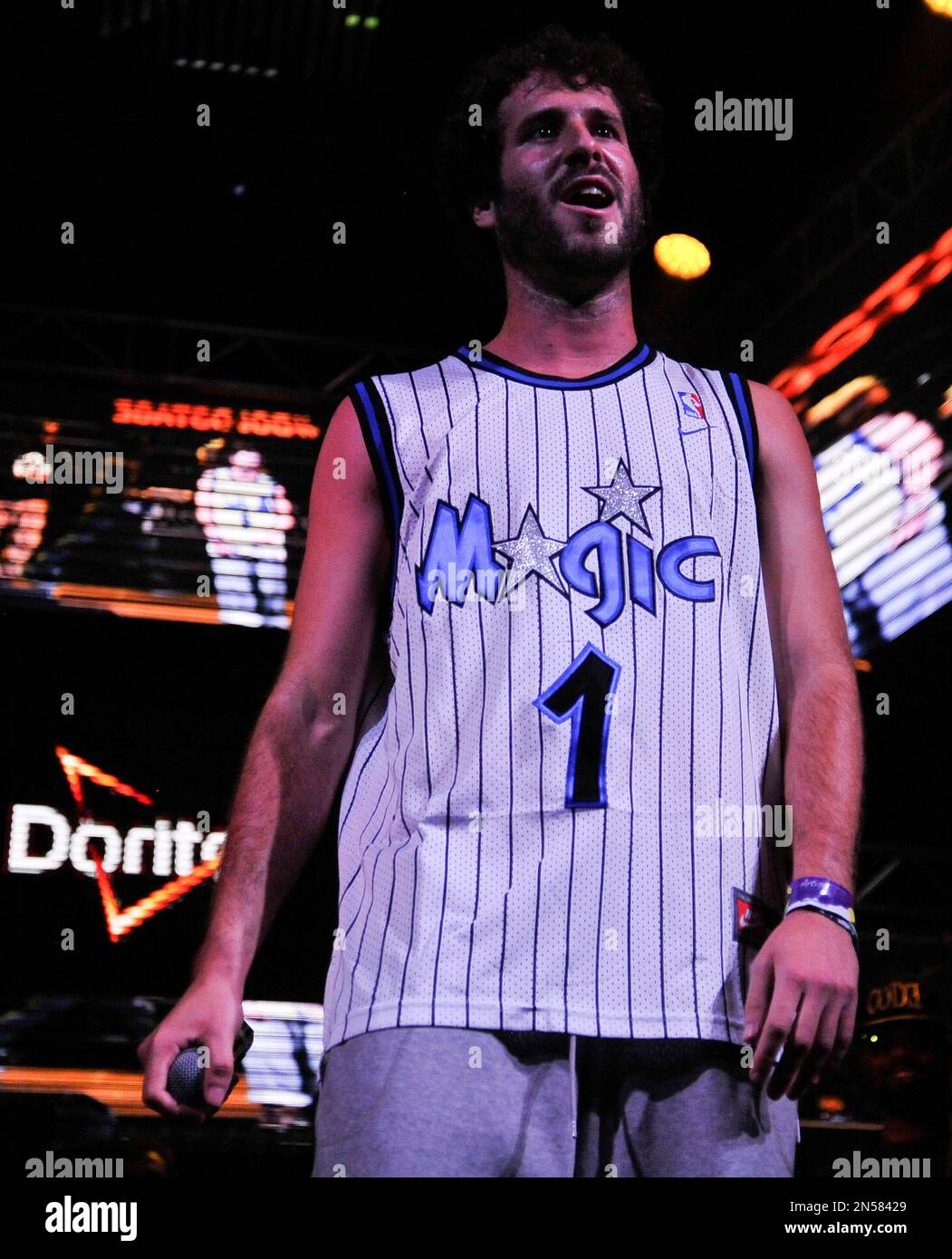 Hip hop artist Lil Dicky performs on the Doritos #BoldStage at the ...