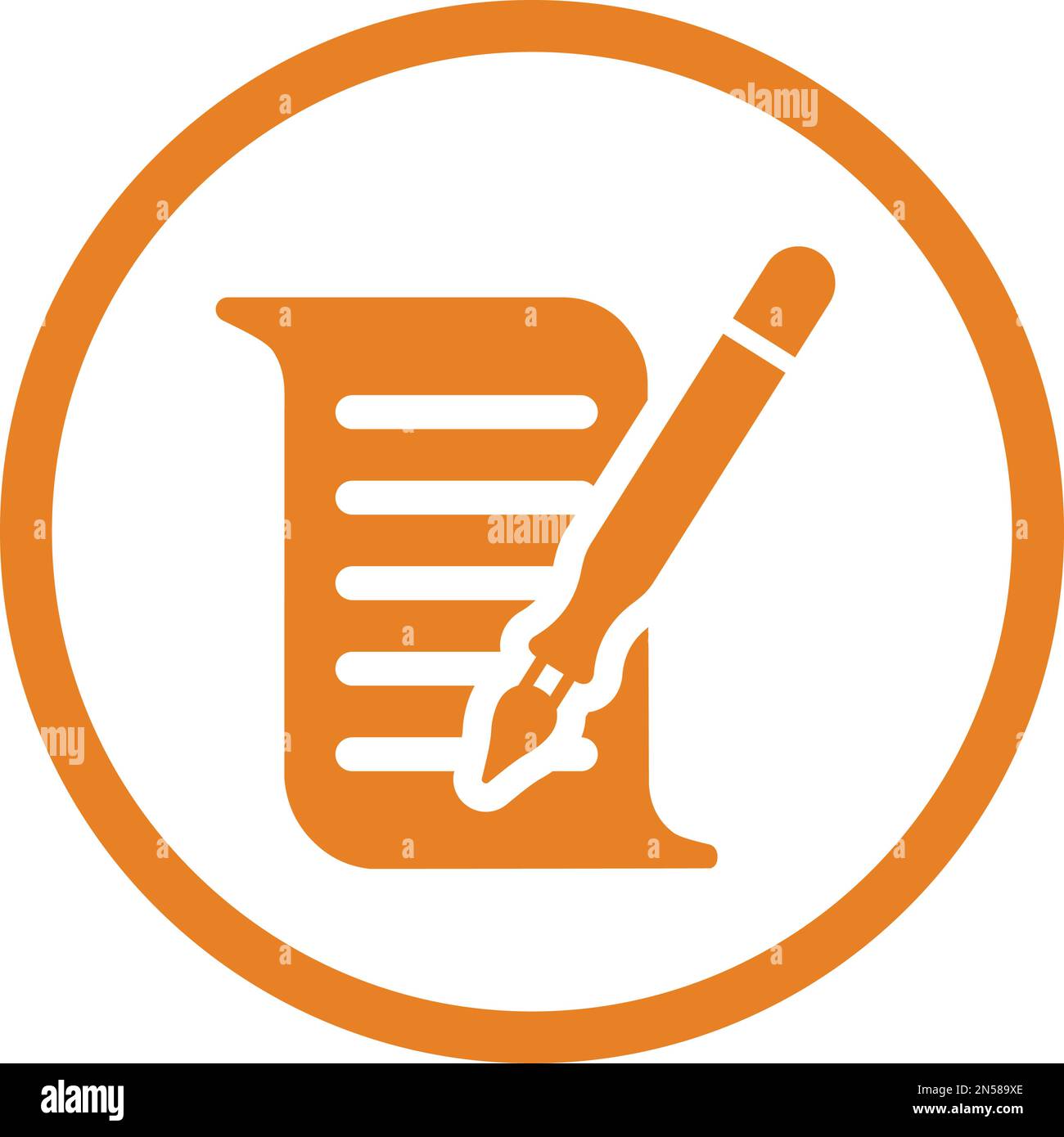 Write, edit, writing icon - Simple editable vector EPS file Stock ...
