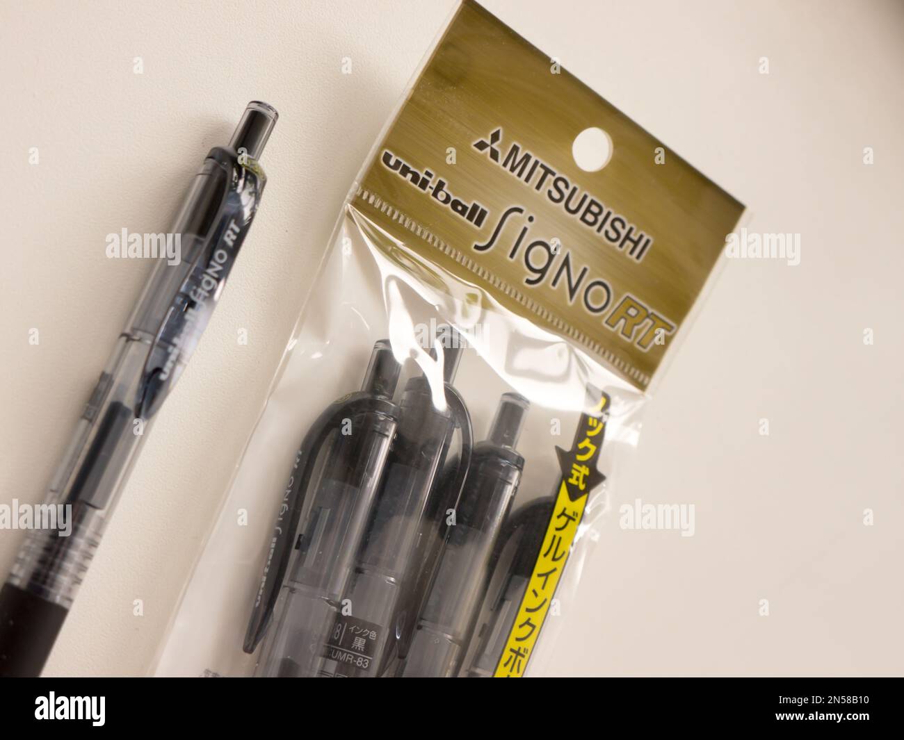 Pens UNIBALL Signo RT 0.38. UNI subdivision Mitsubishi Group is a