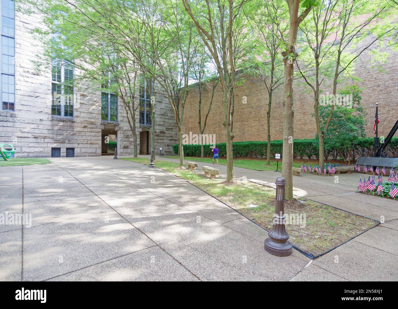 Allegheny County Courthouse and Jail, on Pittsburgh’s Grant Street, is