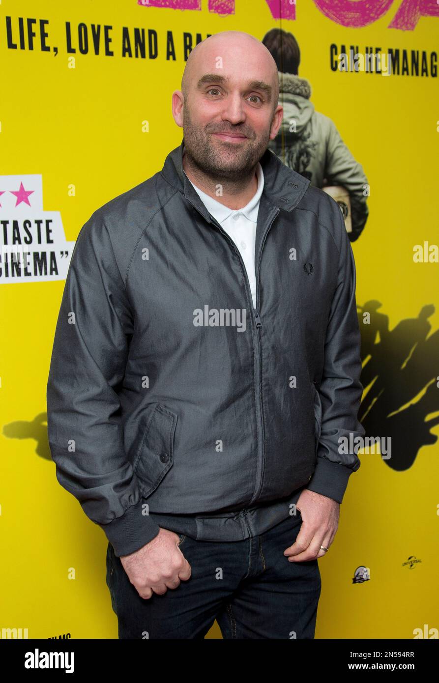 British director Shane Meadows arrives for a screening of the film