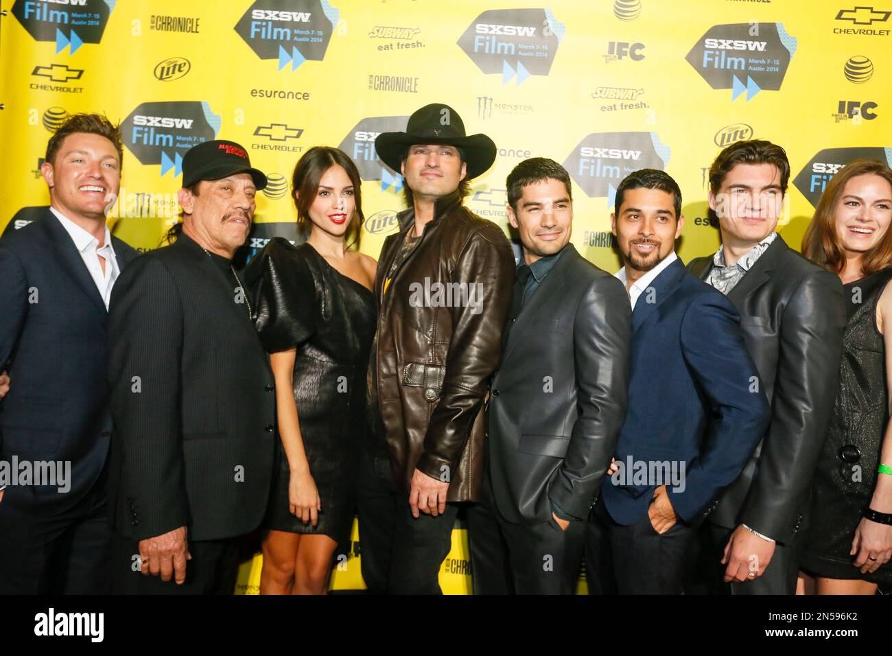 Lane Garrison, Danny Trejo, Eiza Gonzalez, Robert Rodriguez,, D.J