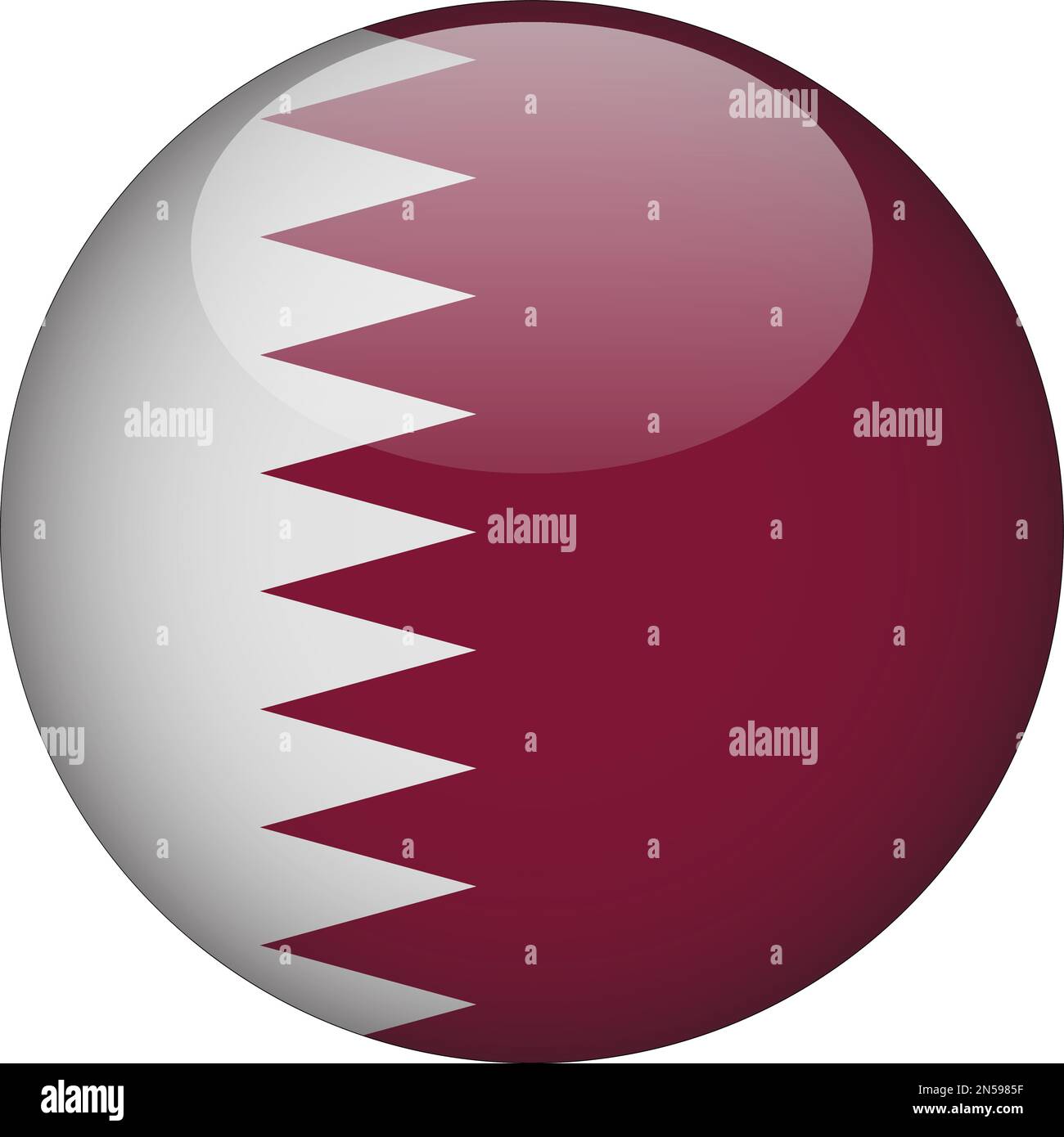 Flag qatar Stock Vector Images - Alamy