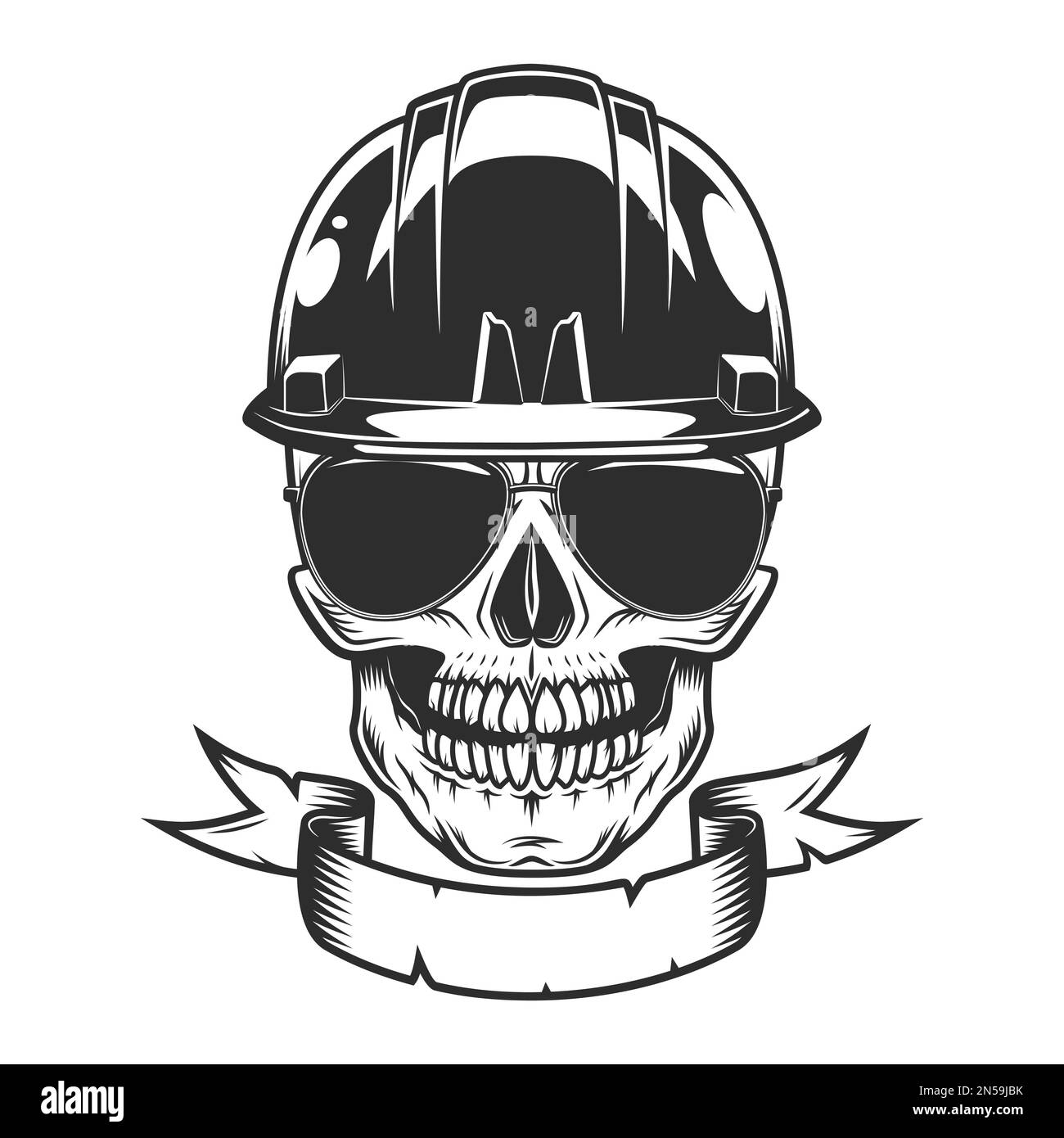 Sun protection construction helmet Stock Vector Images Alamy